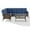 Brown/Blue, variant on Bellefurn Patio Furniture Set Outdoor Wicker Sectional Sofa L Shaped Couch with Coffee Table,Patio 6-Seat Sofa High Back Conversation Set for Deck,Backyard,Porch