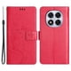 thumbnail image 1 of For Xiaomi Redmi Note 14 Pro+ 5G Case PU Leather Phone Wallet Cover with Strap - Grey, 1 of 5