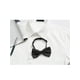 thumbnail image 5 of CORBATA DE LAZO PREATADA INSPIRE CHIC PARA EL DÍA DEL PADRE, HOMBRES, CON PUNTOS DE POLKA, CORBATAS DE BODA, TAMAÑO ÚNICO, NEGRO, 5 of 5