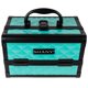 thumbnail image 5 of Estuche de maquillaje SHANY Chic con cierre y espejo, color turquesa, 5 of 9
