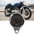 thumbnail image 1 of Motorcycle Speedometer Backlight Tachometer Motorcycle Instrument Motorbike Accessory Motorcycle Backlight Tachometer Speedometer Aluminum Gauge Replacement, 1 of 8
