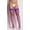 Purple, variant on Women's Women's Lace Top Spandex Mini Diamond Net Thigh High Stockings; White 4931-WHITE