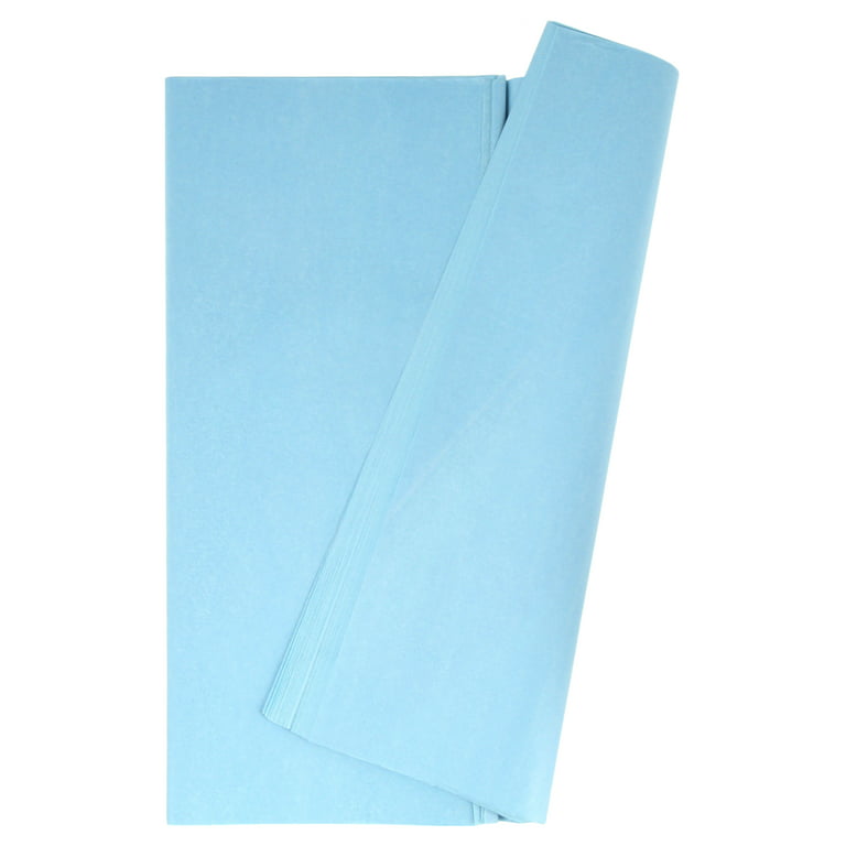 Light Blue Economy Tissue Paper