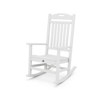 Yacht Club Rocking Chair in Classic White