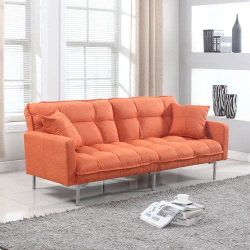 Latitude Run Winslow Modern Tufted Sofa Bed Orange Com Latitude Run Winslow Modern Tufted Sofa, Modern Tufted Sofa Bed
