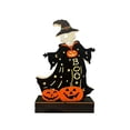 thumbnail image 3 of Decoración de mesa de Halloween, accesorio creativo para fiestas, festivales de escritorio Bruja, 3 of 9