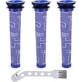 thumbnail image 1 of 3 Pack Replacement Filters for Dyson V6 V7 V8 Washable Pre-Filter for Dyson DC58 DC59 DC61 DC62 Vacuum Cleaner Parts and Accessories, Replacement # 965661-01, 1 of 2
