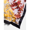 thumbnail image 2 of Scenario Women's Printed Square Scarf, Batik Floral, 2 of 6