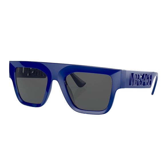 Gafas de sol Versace VE 4430U con lente rectangular azul gris