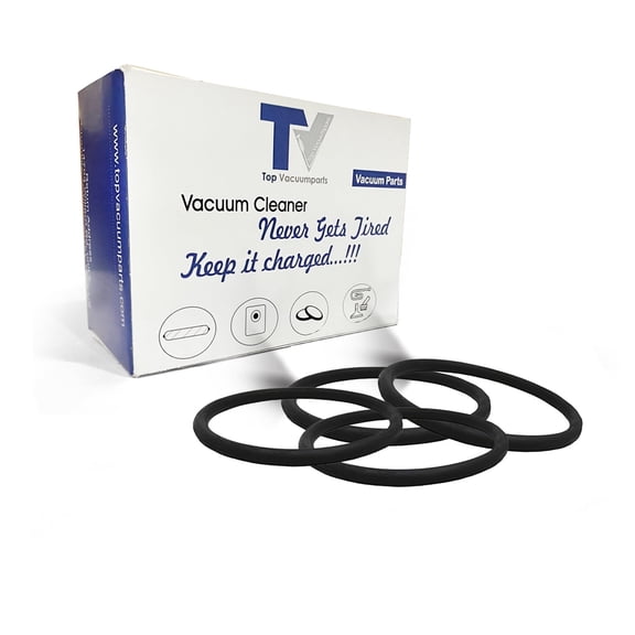 Replacement Part For Eureka Sanitaire Vacuum Cleaner Belt For Models 600, 1400, 1900, 2000, 2100, 4000, 5000, 6400 and 7500 series, SC889A, SC888F, SC887B-1, SC887A, SC882A-1 [4 Belts] # 30563B