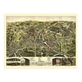 thumbnail image 6 of HISTORIX 1875 Taunton Massachusetts Map Vintage Poster Wall Art Print, 18 x 24 Inch, 6 of 8