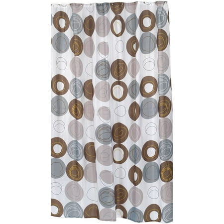 Royal Bath Madison Extra Long 100 Polyester Fabric Shower Curtain