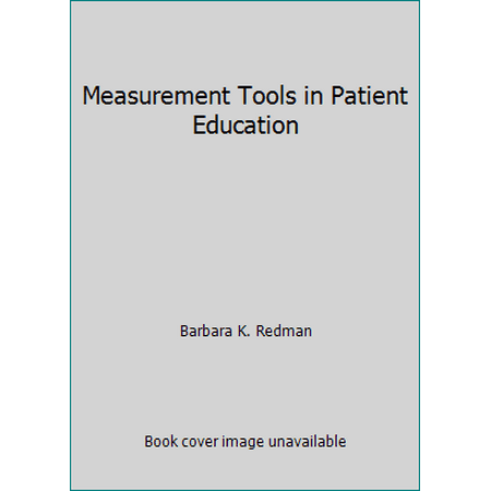 Measurement Tools in Patient Education [Paperback - Used]