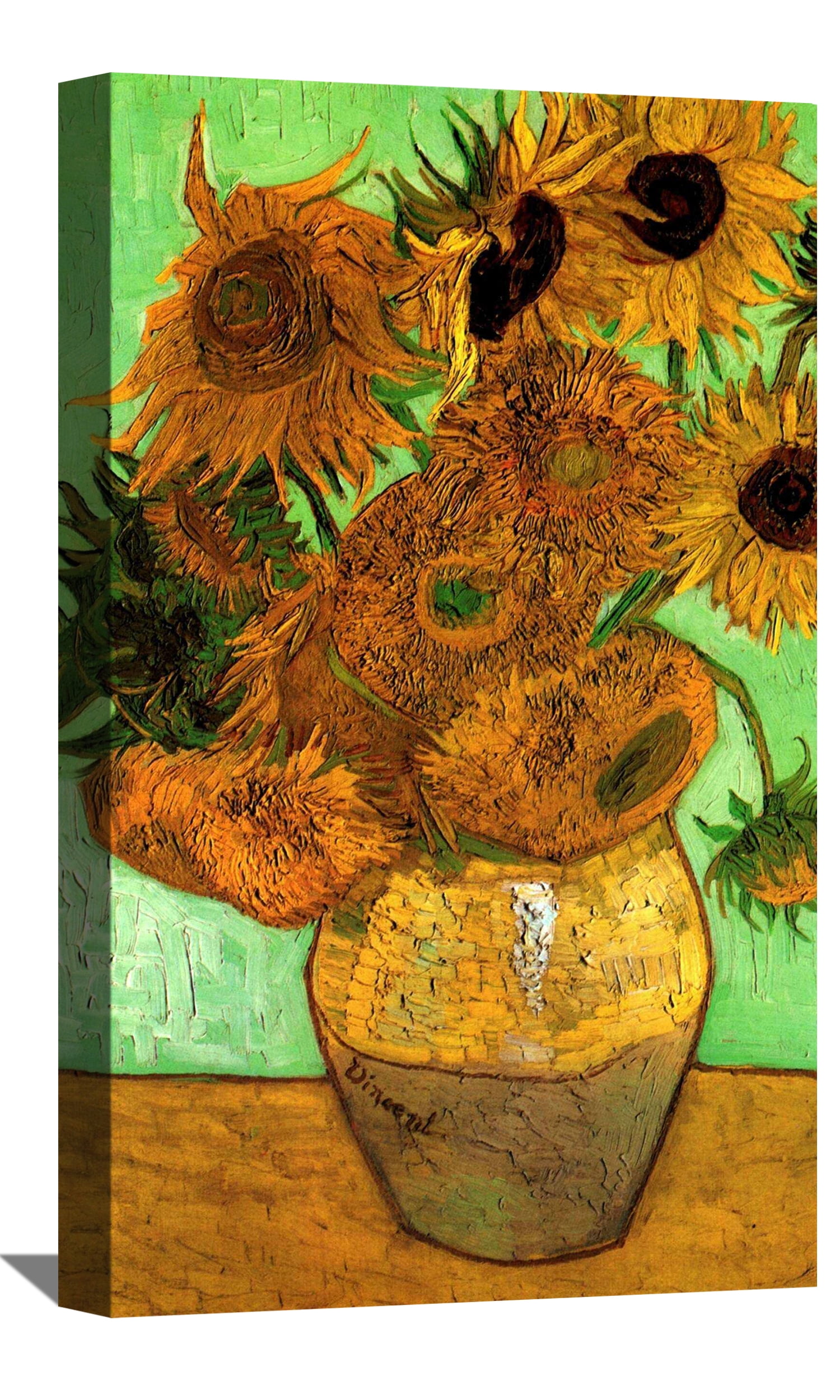 Vincent Van Gogh Painting Van Gogh Still Life Vase with Twelve ...