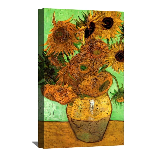Vincent Van Gogh Painting Van Gogh Still Life Vase with Twelve ...