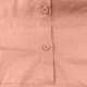 thumbnail image 5 of Vestidos Casuales Para Mujer, Blusas De Mujer De Moda Blusa informal de lino de manga corta con botones y solapa de color liso para mujer, 5 of 5