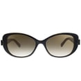 thumbnail image 2 of Kate Spade Chandra/S Plastic Womens Cat-Eye Sunglasses Havana on Glitter 53mm Adult, 2 of 3