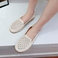 thumbnail image 4 of Mocassins pour Femmes, Découpés, Chics, à Enfiler, Taille 35, 4 of 8
