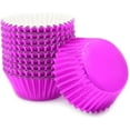 thumbnail image 3 of Mombake Standard Foil Hot Pink Cupcake Liners Muffin Baking Cups for Party and More, 200-Count, 3 of 7