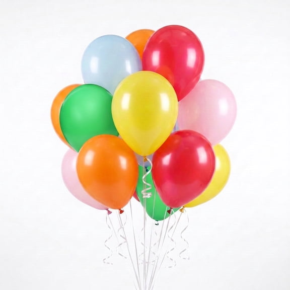 12" Standard Mix Latex Balloons, 15 Pieces, by Way To Celebrate