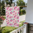 thumbnail image 5 of Easygdp Purple Watercolor Flowers Garden Flag Yard Flag Welcome Flag, Double-Sided, Weather Resistant for Outdoor Decor - 28"x40", 5 of 9