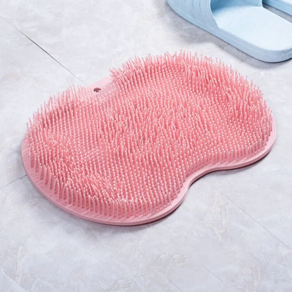 Foot Back Scrubber Exfoliating Silicone Massager Pad Cleaning Mat Bath Shower US