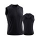 thumbnail image 1 of Camiseta sin mangas de cuello redondo para hombre, sudadera con capucha sin mangas de color liso, blusa deportiva con cremallera para hombre, 1 of 6