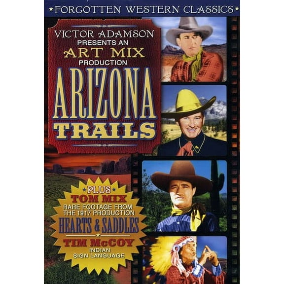 Arizona Trails (DVD), Alpha Video, Western