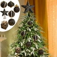 thumbnail image 2 of Christmas JoyMoreHome Personalized Black Christmas Ornaments Hanging Pendant Ornaments 2024 Xmas Tree Decoration Unique Christmas Gift for Kids Party Supplies, 2 of 7