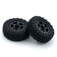 thumbnail image 4 of RC Car Tires 4pcs with Aluminum Alloy Wheel Rims Replacements for 1/24 Axial SCX24 90081 AXI00005 C10 AXI00006 AXI00002 RC Car, 4 of 7