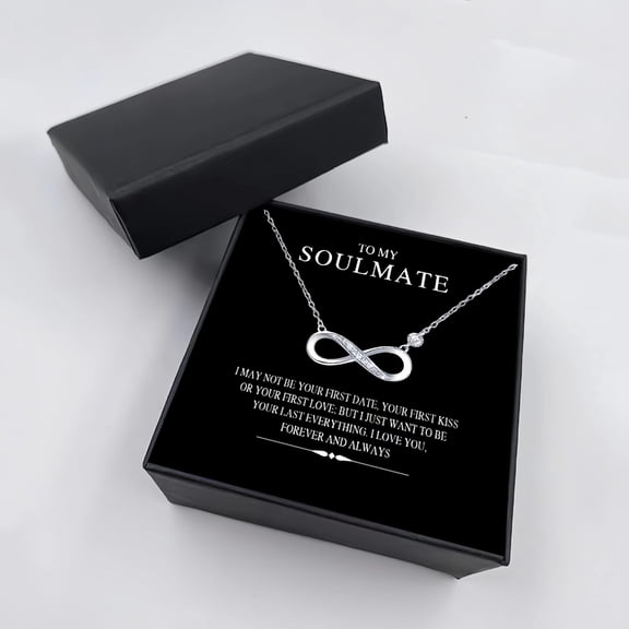 NICKSUN Infinity Love Heart Necklace for Women Hypoallergenic Pendant Jewelry