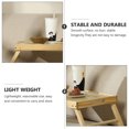thumbnail image 2 of OULII 1Pc Portable Laptop Table Simple Design Smooth Surface Writing Desk for .5x30x19.5cm, 2 of 8