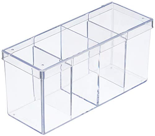 Ultra Pro 150 Count Clear trading Game Card Storage Protector Stackable Box 