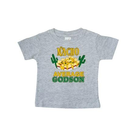 

Inktastic Nacho Average Godson with Nachos and Cacti Gift Baby Boy or Baby Girl T-Shirt