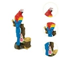 thumbnail image 6 of Vsenkes Garden Parrot Statue Bird Model Ornament Garden Decor for Lawn Outside Patio Red, 6 of 9