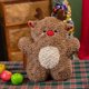 thumbnail image 3 of Muñecos de animales de dibujos animados Almohada de terciopelo de Papá Noel Árbol de Navidad Ciervo de Navidad Muñeco de nieve Casa de Navidad Cojines para el hogar, 3 of 4