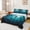Black Teal, variant on Erosebridal Blue Sharks Kids Twin Sheet Sets, Cute Cartoon Sealife Bedding, 3 Pieces