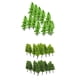 thumbnail image 1 of Paquete de 120 N Z 1: 160 - 1: 220 Modelo de árbol de Y árbol de para Escenografía de Estacionamiento, 1 of 9