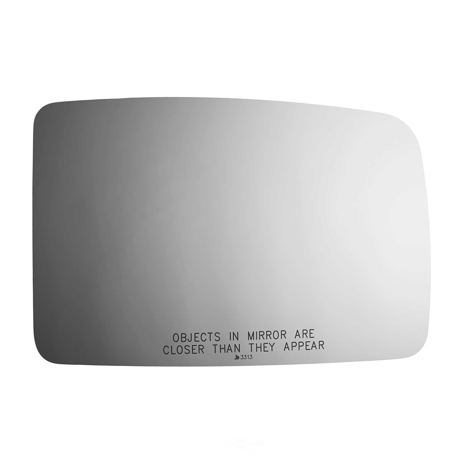 Burco Side View Mirror Replacement Glass - Clear Glass - 3313
