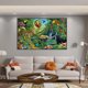 thumbnail image 5 of Pintura de diamante 5D DIY Taladro redondo completo Bosque Zoo Animal Kit Decoración del hogar Hugtrwg Para estrenar, 5 of 9