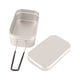 thumbnail image 5 of Cocinar la fiambrera de Bento, fiambrera de aluminio plegable de aluminio fiambrera Bento Box de aluminio ultra sensible, 5 of 8