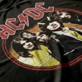 thumbnail image 2 of AC/DC Highway To Hell Circle Black Adult T-Shirt, 2 of 3