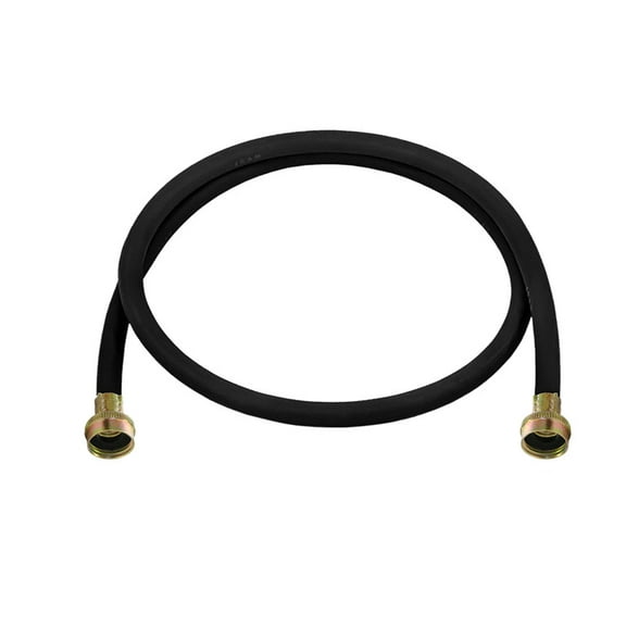 Ultra Dynamic Products Rubber Washing Machine Hose 3/8 in. D X 8 ft. L