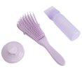 thumbnail image 1 of Hair Scalp Massager Brush, Soft Bristles Root Comb Applicator Bottle Paddle Brush Multipurpose  for Home Use, 1 of 7