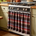 thumbnail image 4 of Clearance! Zguuel Handmade Oven Curtain Skirt, Farmhouse Stove Cover for Kitchen, 4 of 4