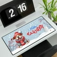 thumbnail image 3 of Hello Winter Bulldog Smiling in Red Scarf Hat Welcome Christmas Desk Mat Full Keyboard Mouse Pad Dog Lover Gifts Idea Large Mousepad - 00017, 3 of 5