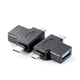 thumbnail image 5 of Sidaley Adaptador OTG 2 en 1 Micro USB tipo C a USB 3.0 Tipo-C Adaptador para USB C Convertidor de adaptador OTG Juegos de teclado y mouse para computadora, 5 of 6