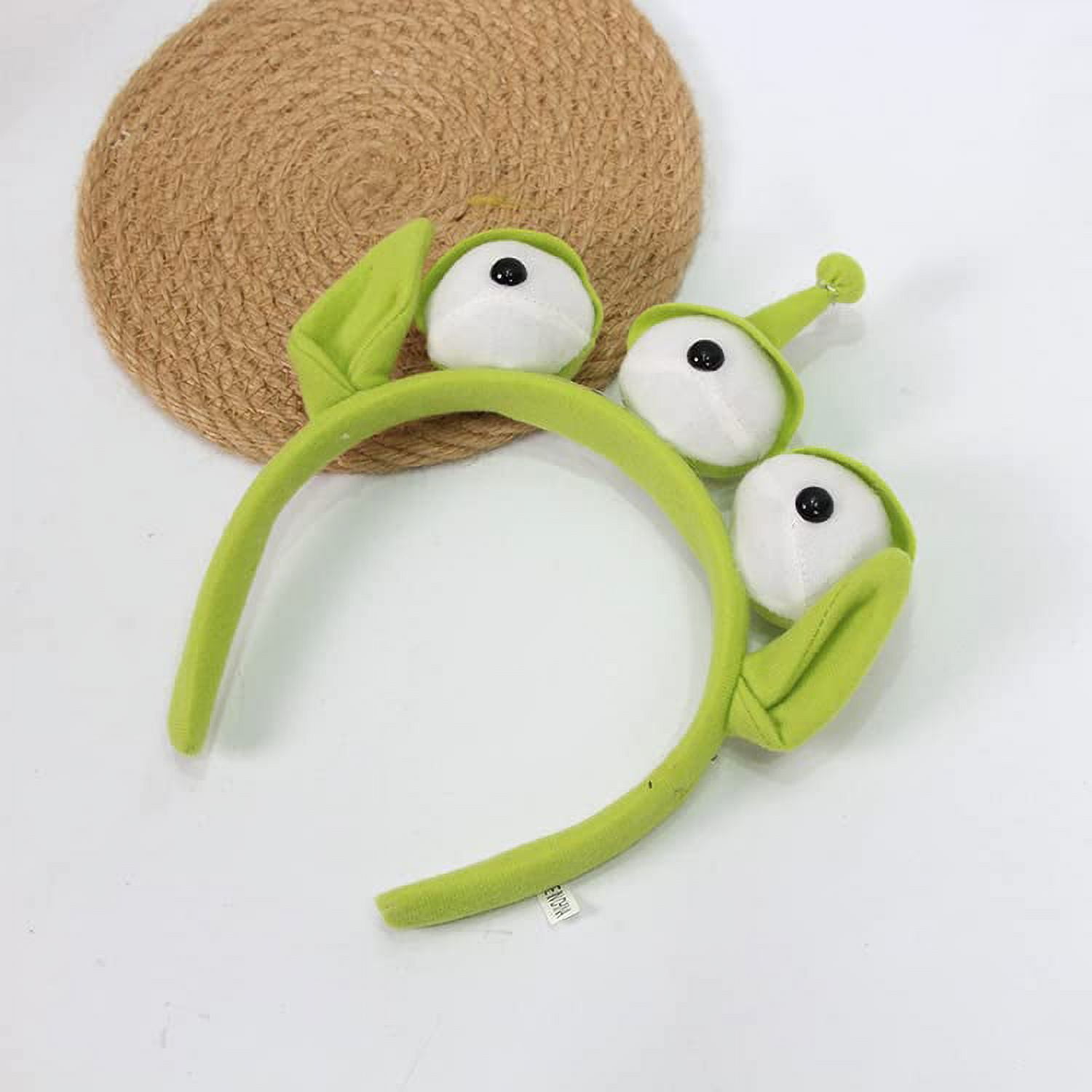 Three-eyed Alien Monster Headband Headband Plush Cute Headband Headwear for Themed  Party Girls and Children 