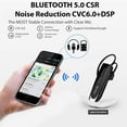 thumbnail image 6 of Bluetooth 5.3 Headset Compatible with HTC i-mate JAM Wireless Earpiece, IPX5 Waterproof, Dual Microphones, Noise Reduction, 60 Days Standby + 22Hrs HD Talk Time!, 6 of 7