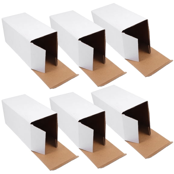 NICEXMAS Package Box Wine Bottle Carrying Box Corrugated Paper 10Set
